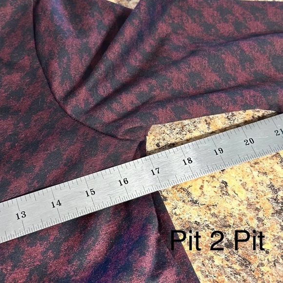 Andria Lieu Collection Ruffled Sleeve Jacket Red And Black Buttons Size Medium - Picture 7 of 15